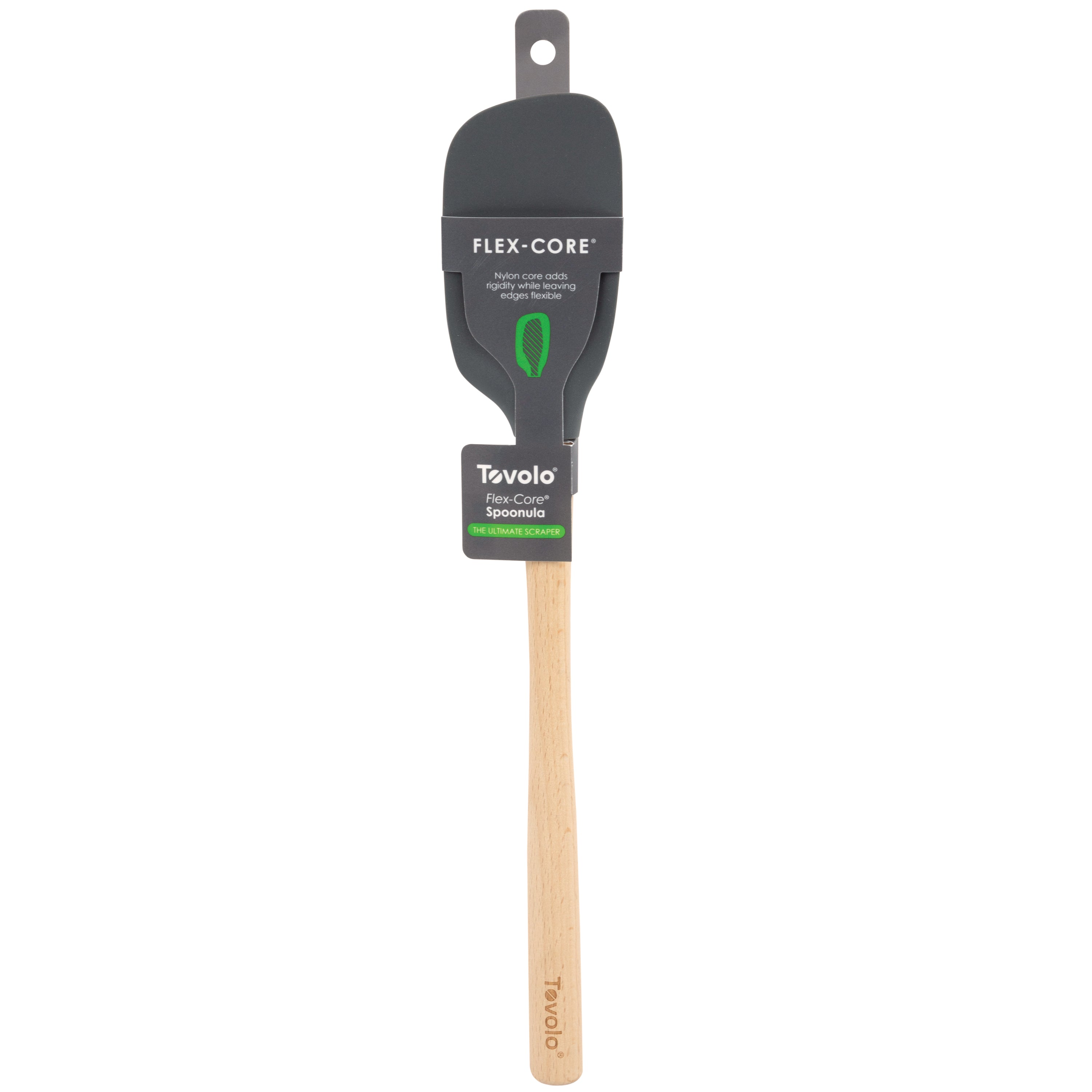 Flex-Core™ Wood Handled Spoonula