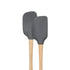 Flex-Core Wood Handled Mini Spatula & Spoonula Set of 2