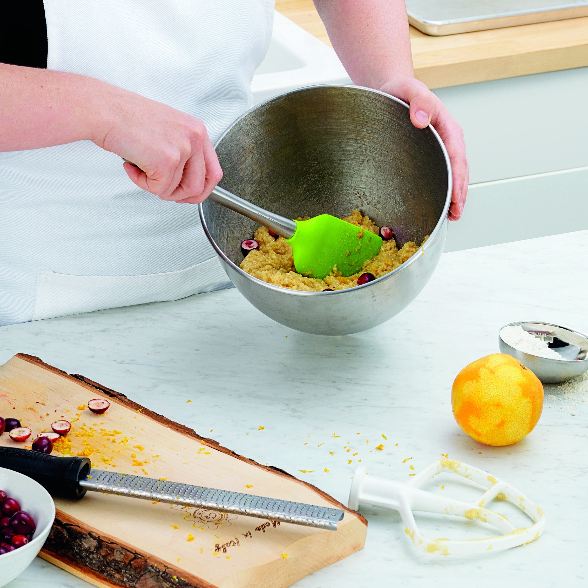 Flex Core Stainless Steel Handled Spatula - KitchenarySg - 4