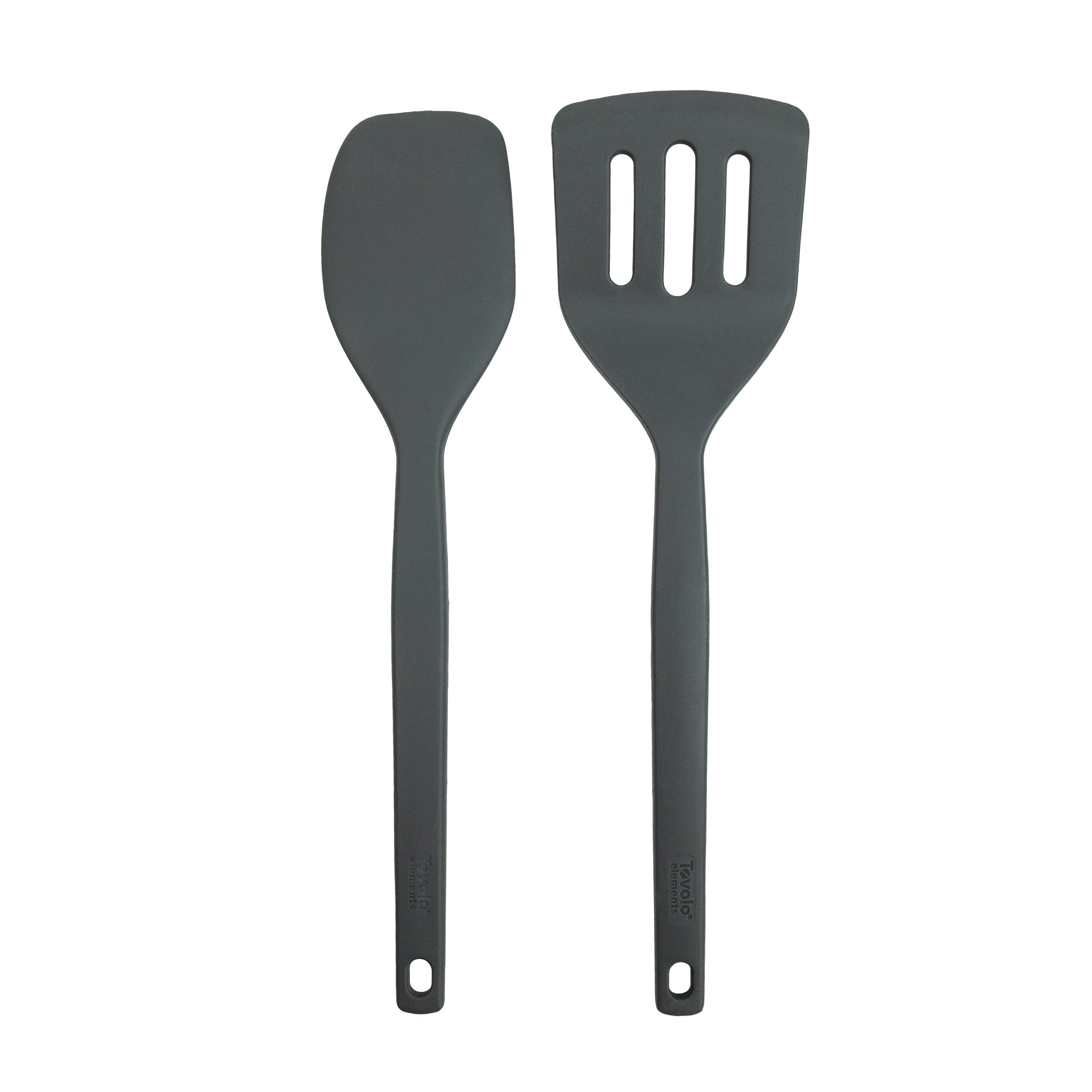 Elements All Silicone Spatula/Slotted Turner - KitchenarySg - 1