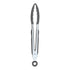 Elements 9" Stainless Steel Tongs  - KitchenarySg - 3