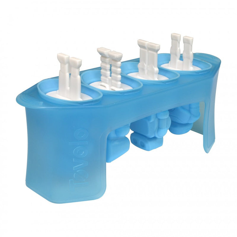 Popsicle Molds - Robot Pop Set of 4 - KitchenarySg - 1