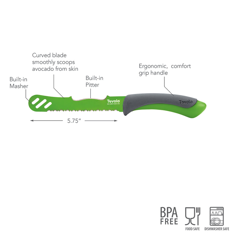 Comfort Grip 5.75″ Avocado Knife - KitchenarySg - 8