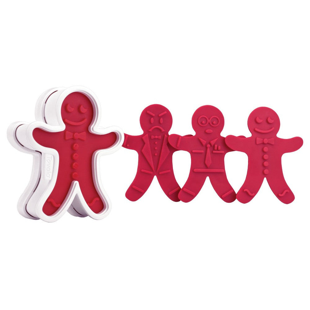 Cookie Cutters - Ginger Boys Set of 6 - KitchenarySg - 2