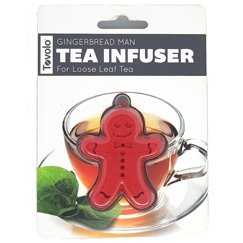 Silicone Tea Infuser - Gingerbread - KitchenarySg - 2