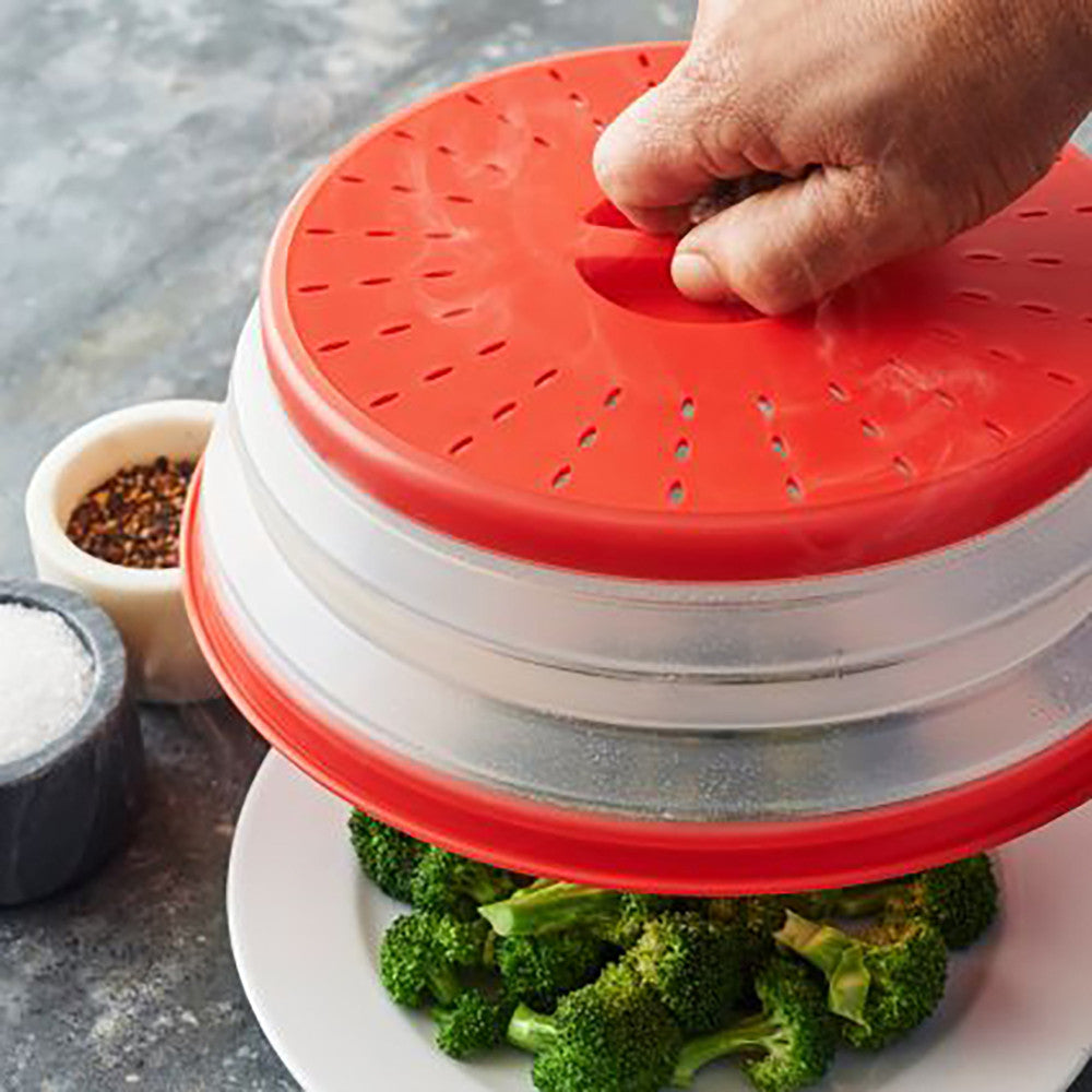Collapsible Microwave Food Cover - Kitchenarysg-5